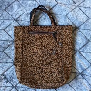 Vintage Bottega Veneta Leopard Bag Reversible